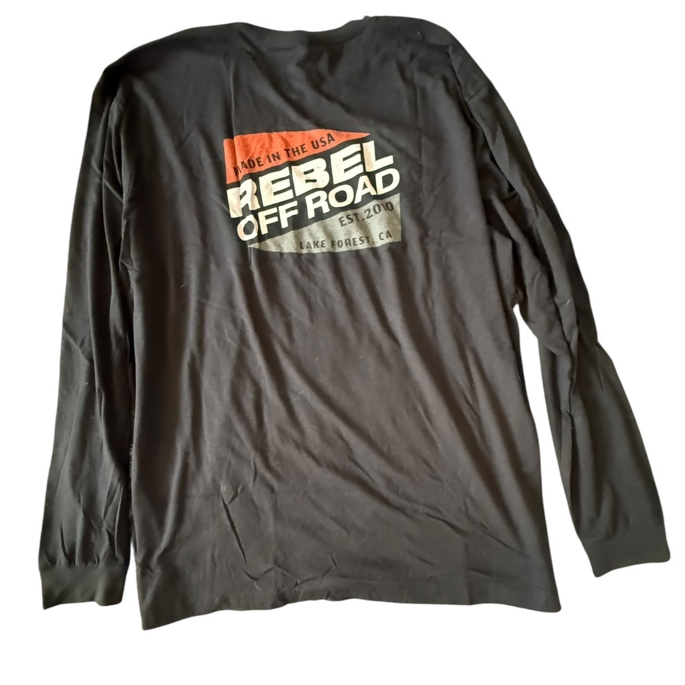 Next Level Apparel Black Long Sleeve Tee